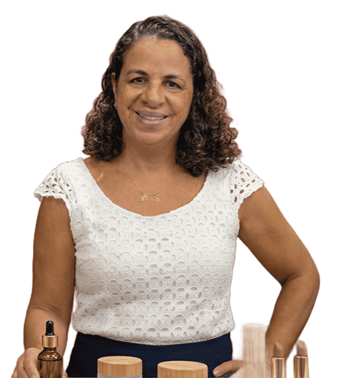 Angela — fundadora do Empório do Cosmético